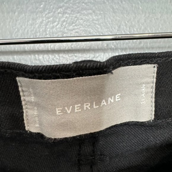 EVERLANE high rise skinny jeans in faded black size 31 ankle - Picture 4 of 6